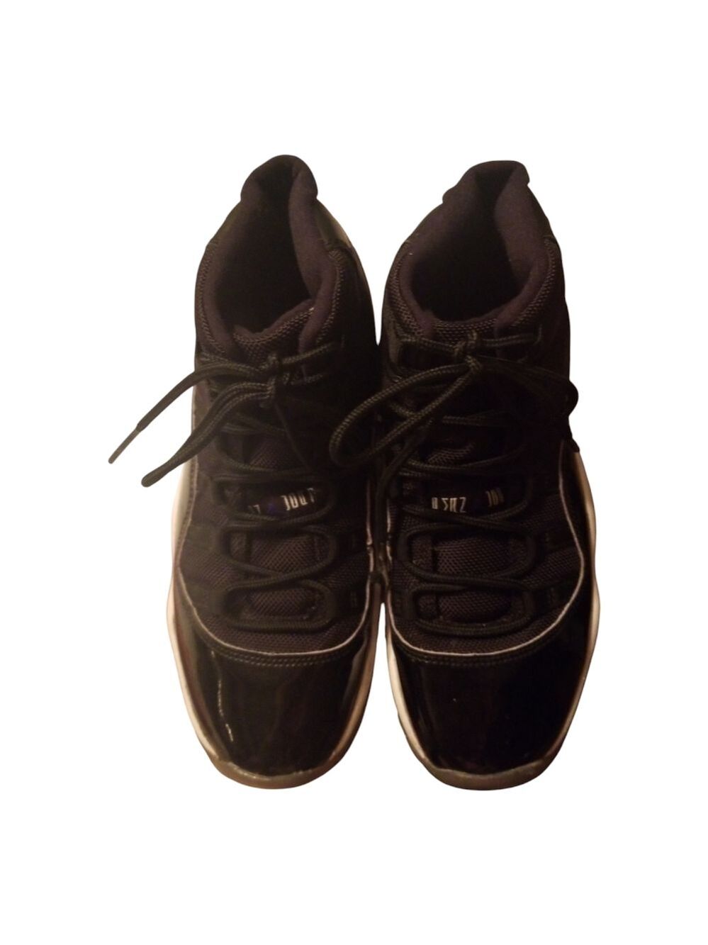 Nike Air Jordan II Retro Space Jam Black Sneakers Boy's Size 5Y - Picture 3 of 9